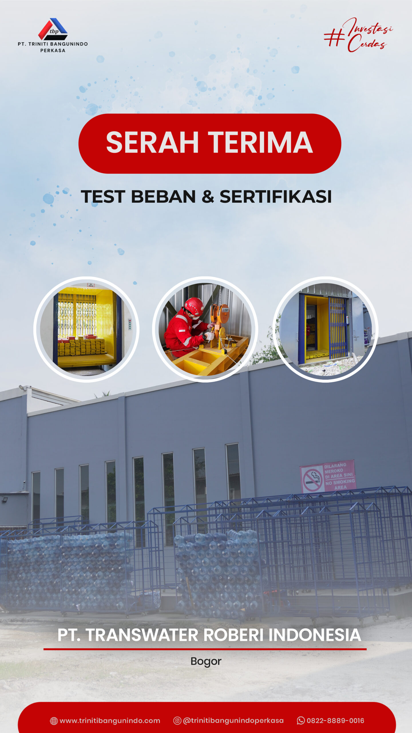 Lift Barang Triniti Kapasitas 5 Ton di Bogor